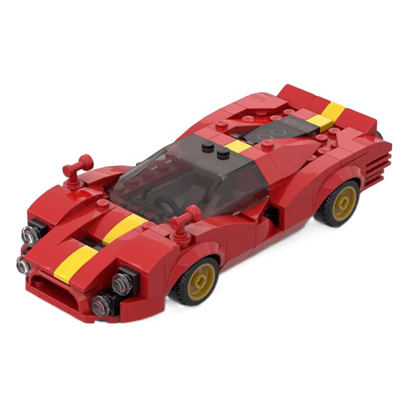 Picture of Compatible with Lego MOC-101795 Ferrari 330 P4 boy toy racing building blocks car assembly model