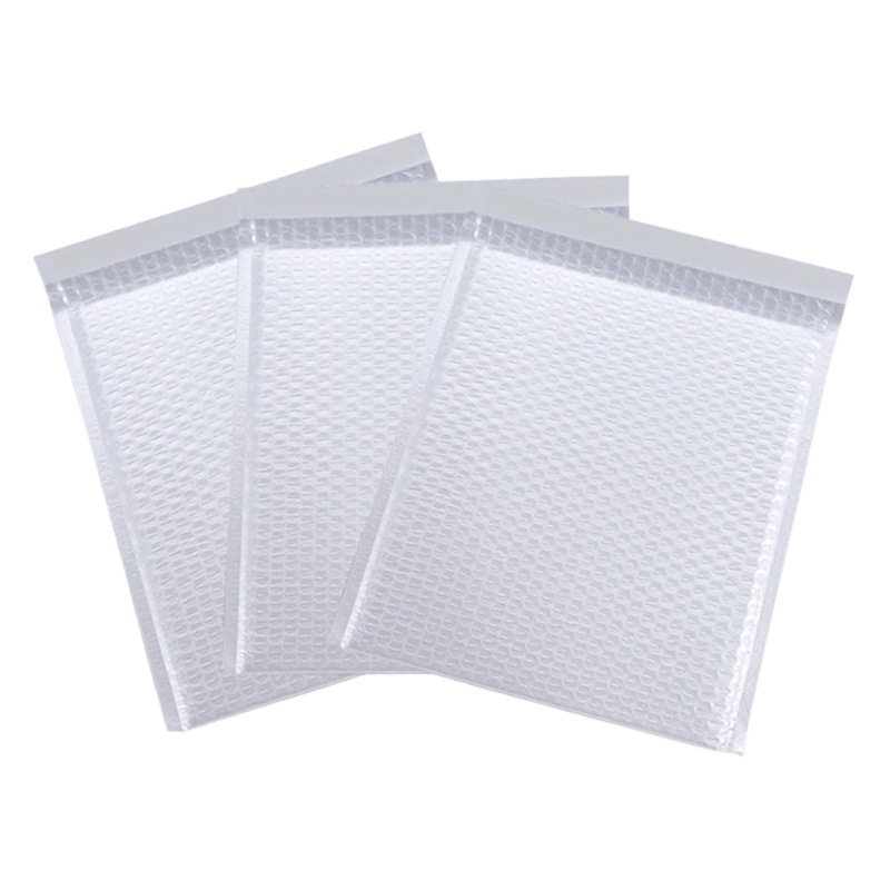 Pearl Film Bubble Envelope Bag White Clothing Waterproof Packing Bag Logistics 15*18 Shockproof Express Bag Bubble Bag