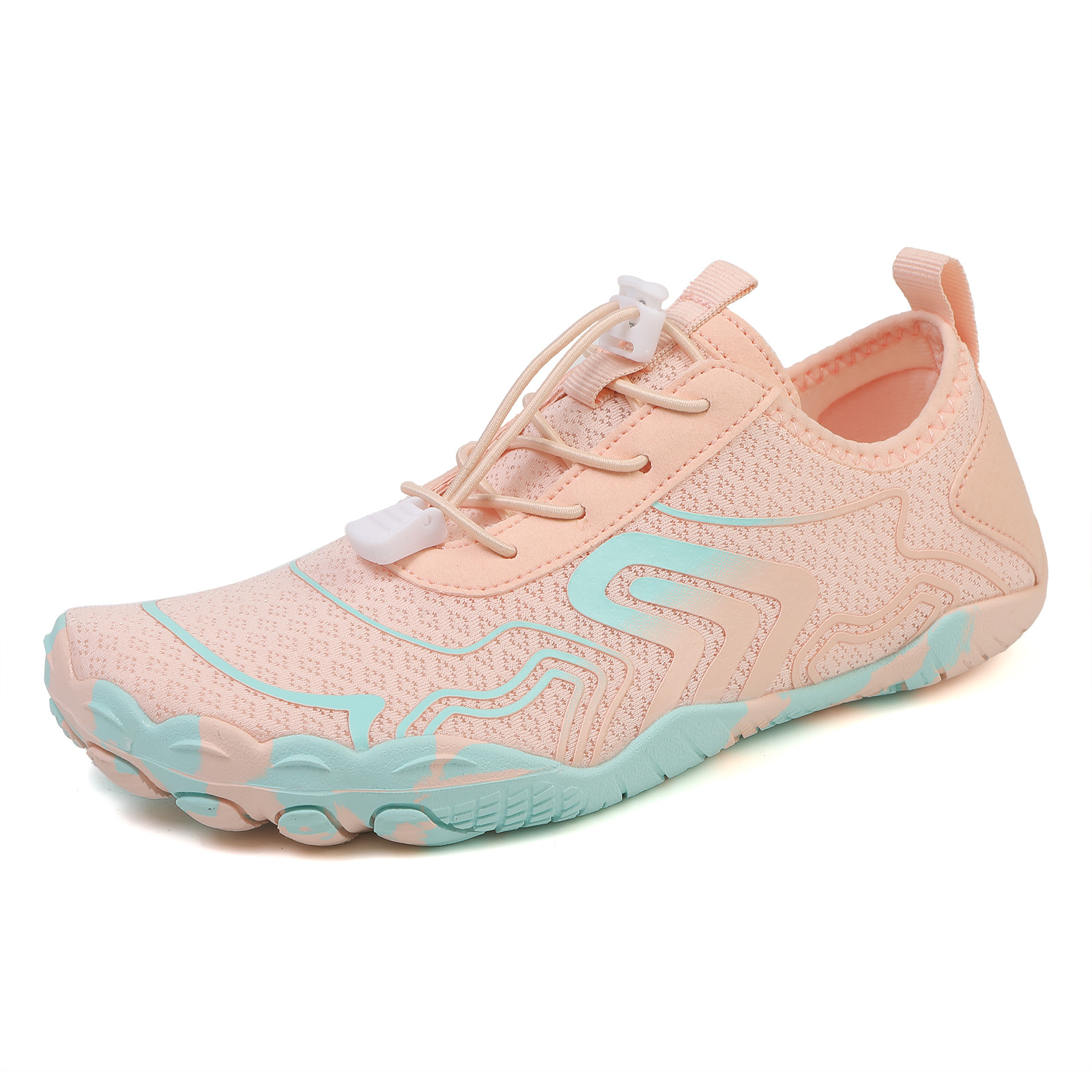 Cross-Border Couple's River Tracing Shoes, Hiking, Wading and Snorkeling Shoes, Five-Toe Shoes for Men and Women, Swimming, Diving, Surfing, Quick-Drying and Cycling