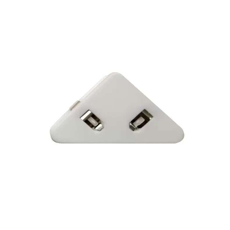 Picture of Internet Red Triangle Clip Student Test Paper Storage Side Angle Clip Folder Stationery Book Anti-roll Artifact Office Long Tail