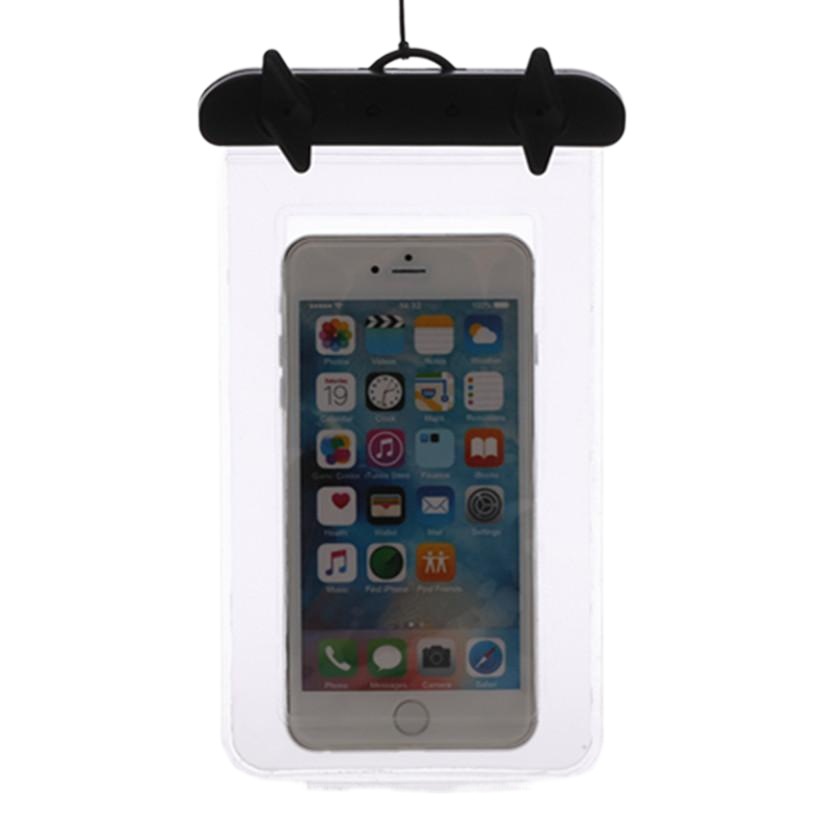 Factory large mobile phone waterproof bag hot sale PVC mobile phone bag drifting transparent waterproof bag takeaway mobile phone case