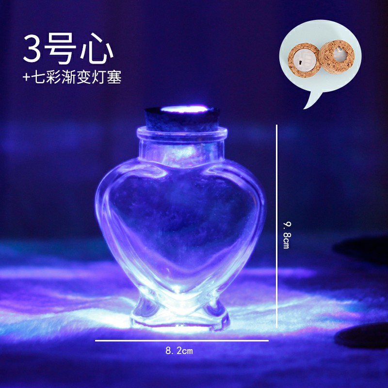 Picture of Wholesale DIY Wish Bottle Star Bottle Nebula Bottle Rainbow Bottle Drift Bottle Ocean Bottle Star Bottle Lucky Star Bottle Glass