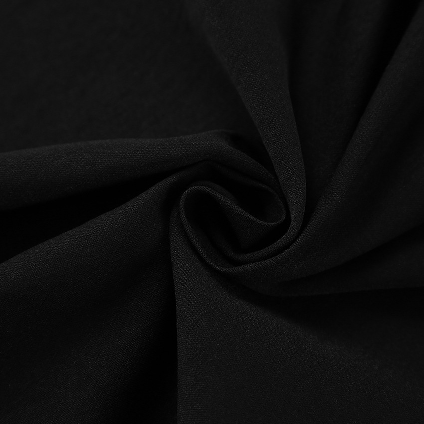 Picture of Black Sexy Slim Slit High Waist Fishtail Floor Mopping Skirt 2023 European and American New Autum Fashion Export Women