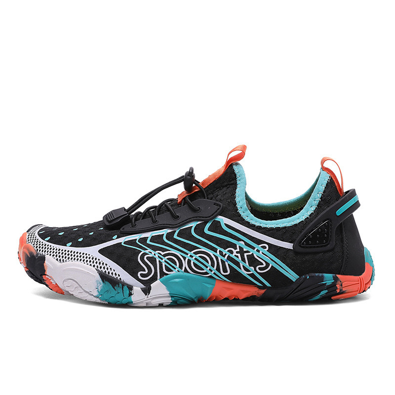 Picture of Colorful New Beach Shoes for Women, Wading Shoes for Men, Swimming Shoes for Couples, Quick-Drying Breathable River Tracing Shoes, Hiking Shoes for Adults