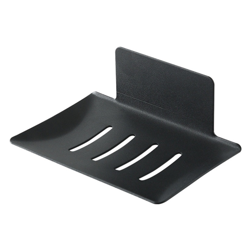 Integrated Soap Box Bathroom Rack Soap Box Punch-Free Wall-Mounted Creative Handmade Soap Bathroom Storage Rack