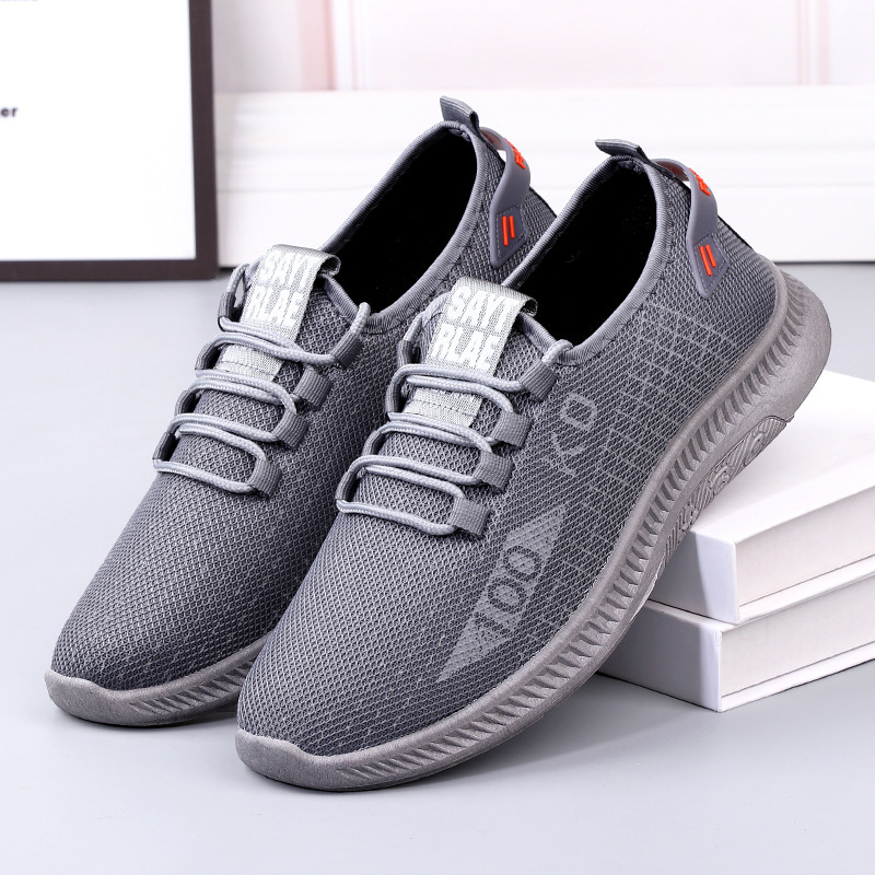 2025 Spring and Summer New Men's Shoes Korean Style Running Coconut Shoes Fashionable Breathable Mesh Casual sneaker Men