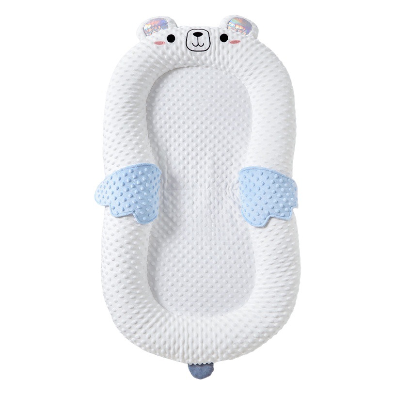 Baby bed mid-bed suit newborn bionic bed movable crib baby pressure-proof portable mid-bed