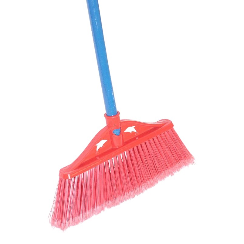 Picture of Origin supply Weijie plastic open wool silk daily durable broom broom wholesale can be equipped with steel handle iron handle wooden handle