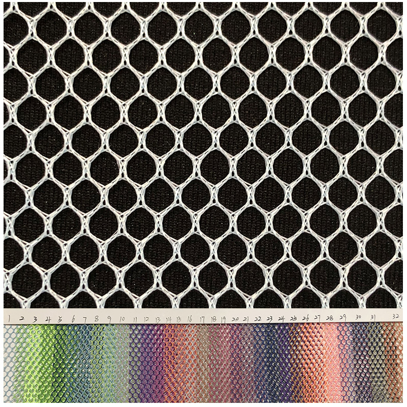 Spot luggage trolley case A001 thickened hexagonal mesh cloth stroller guardrail laundry bag hexagonal hard mesh cloth