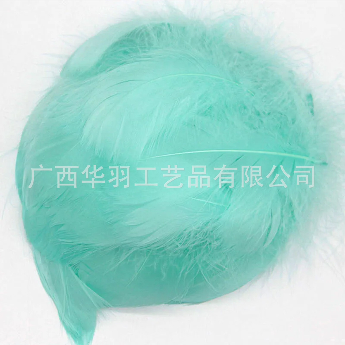 Picture of Colorful feather small floating decoration dream Macaron color birthday gift box filler goose feather wave ball diy dream catching