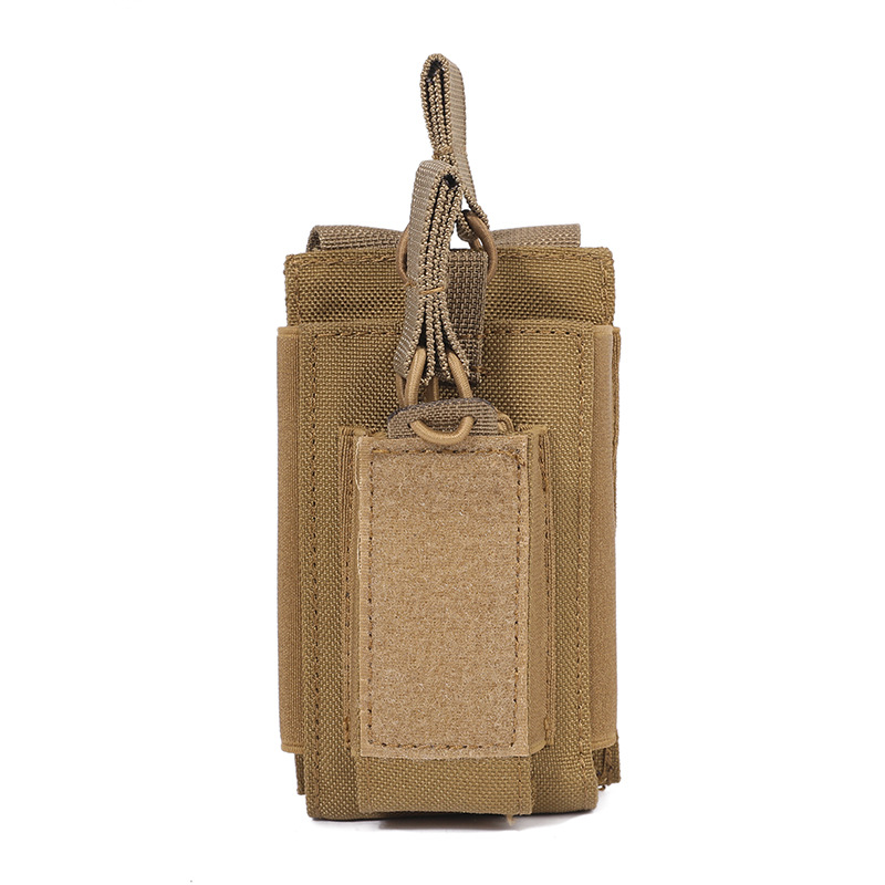 Picture of Tactical single clip bag 1000D nylon military fan mother and child tool bag model accessories camouflage tactical bag