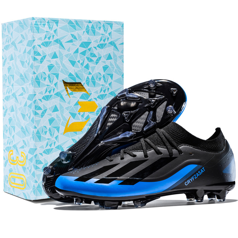 Cross-border wholesale football shoes men's Messi Falcon low-top spikes broken nails students youth competition non-slip sneaker