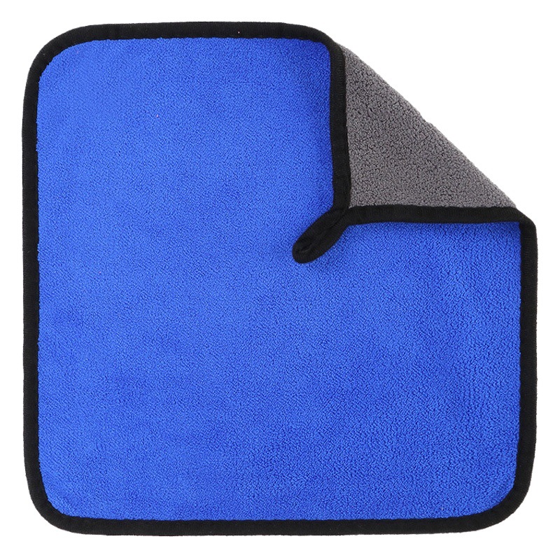 Picture of Car wash towel wholesale absorbent lint coral fleece towel car towel fishing towel various specifications towel