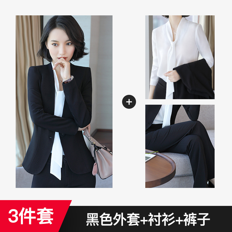 Picture of Business Wear Women's Cross-border Autumn and Winter New Fashion Formwork Suit Business Casual Suit Work Clothes