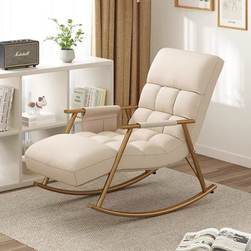 Lazy Sofa Rocking Chair Bedroom Balcony Home Leisure Popular Living Room Adult Nap Lounge Chair