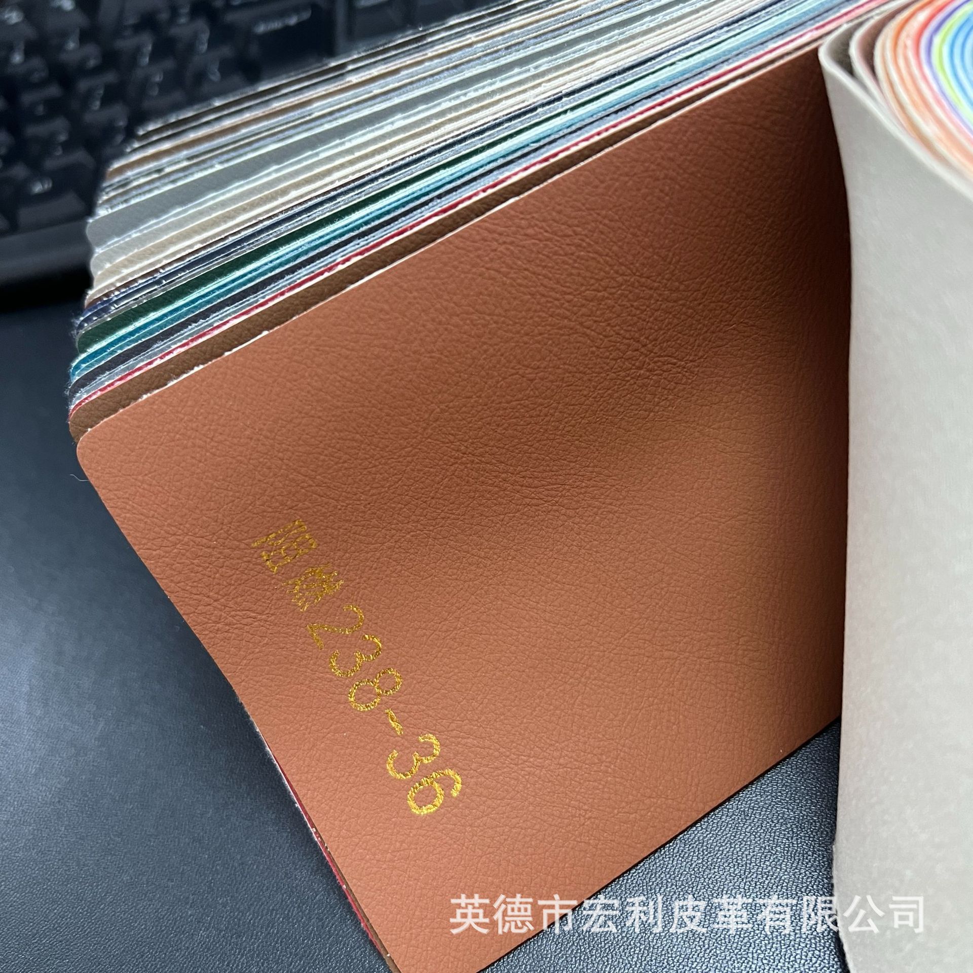 Picture of 238 light tumble flame retardant sofa leather mercerized cat claw leather car interior modification interior artificial leather