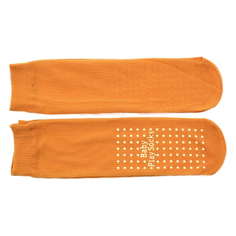 Popular Kidsren's Non-Slip Socks Mid-Tube Adult Playground Adult Indoor Trampoline Paradise Hot Selling Logo Dot Socks