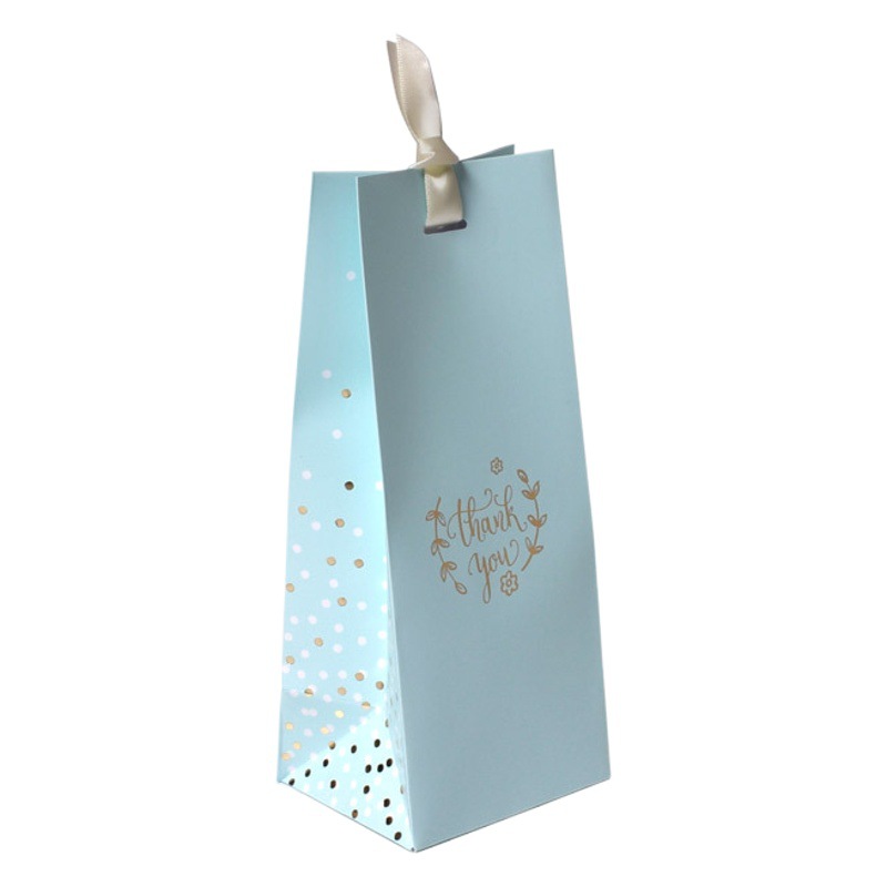 In stock high-end business style tie handbag Korean packaging small gift bag special gift bag for activities