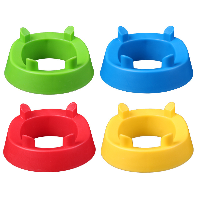 Picture of Ball Holder Logo Plate Thickened Big Mouth Football Training Obstacle Basketball Storage Rack Ball Game Exhibition Holder Ball Holder Opening Rack