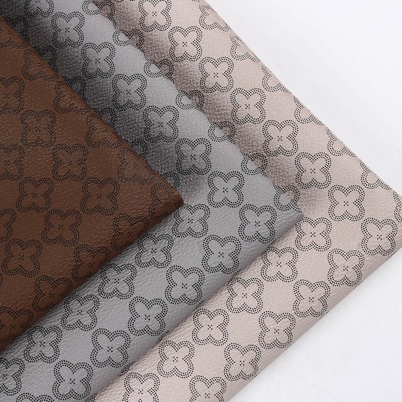 Picture of K1751 AliExpress leather fabric wholesale 0.85mm nap bottom printing leather notebook background wall decoration