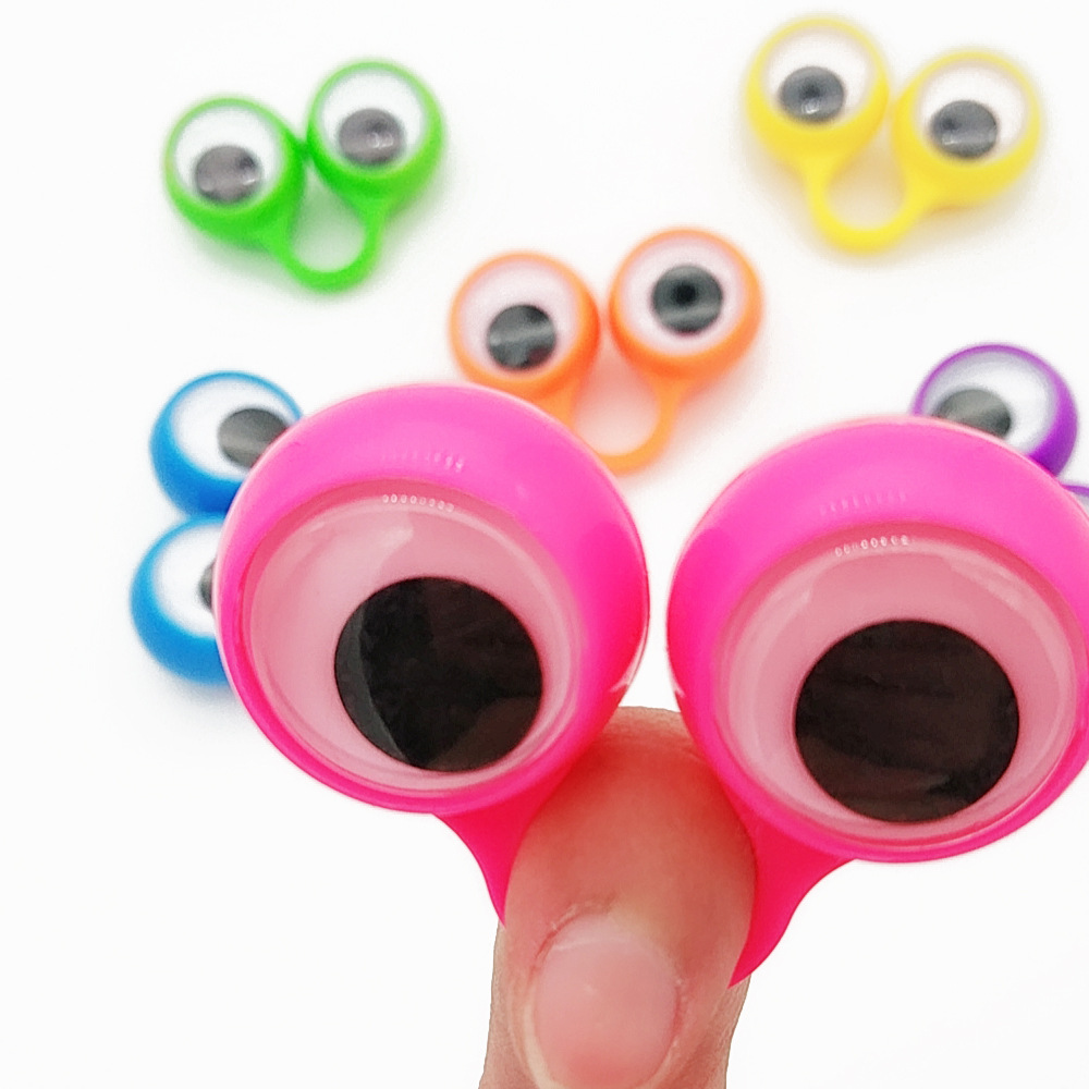 Picture of Children's Finger Activity Eye Fun Creative Party Gift Halloween Devil Eye Ring