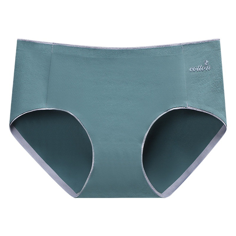 Girl's Mid-waist Thin Cotton Graphene Cotton Crotch Panties Japanese-style Traceless Women's Breathable Hip-lifting Briefs for Women