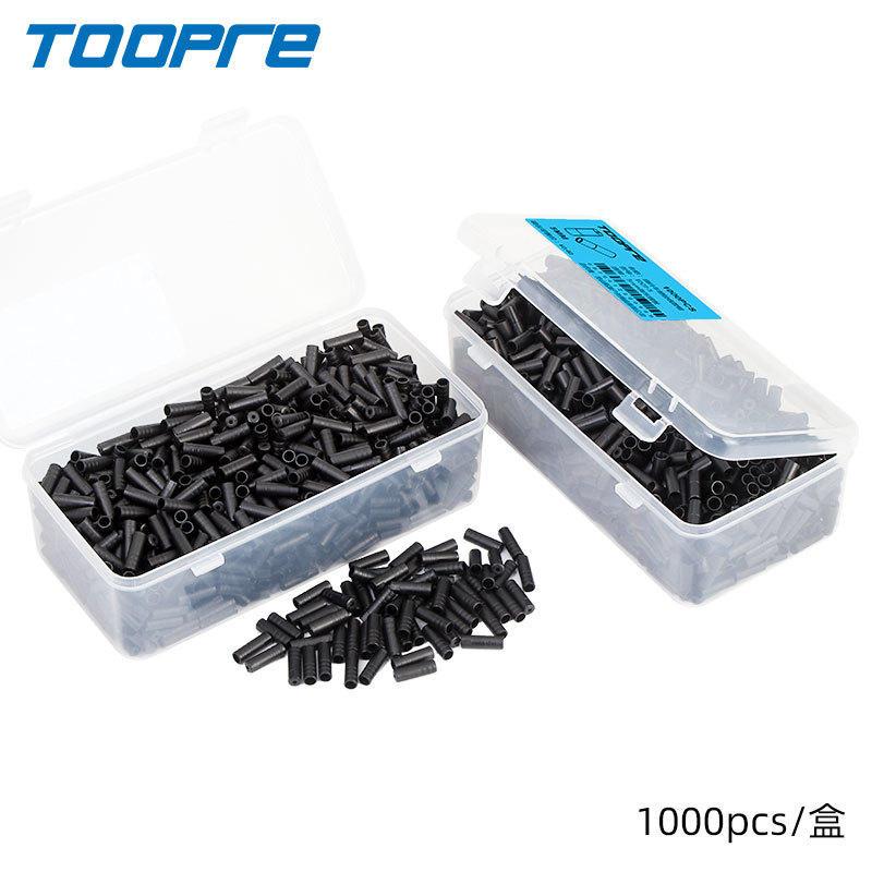 Picture of TOOPRE mountain road bike plastic wire tube cap variable speed brake 4/5mm wire take outer tube dust cap