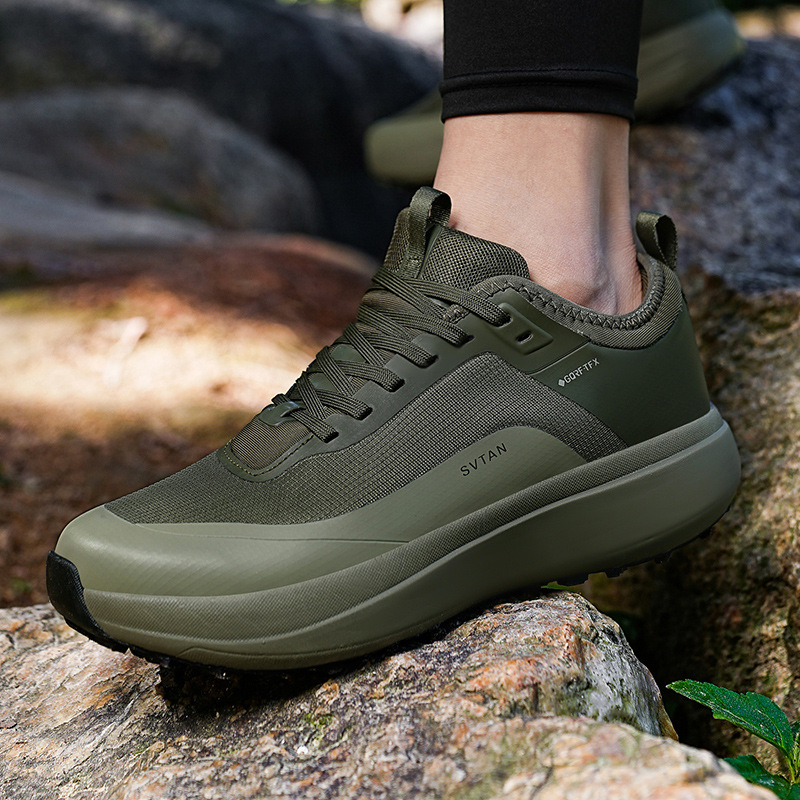 Bird Home All-terrain Running Shoes Men's Outdoor Non-slip Waterproof Hiking Shoes Lightweight Platform Casual Sports Running Shoes