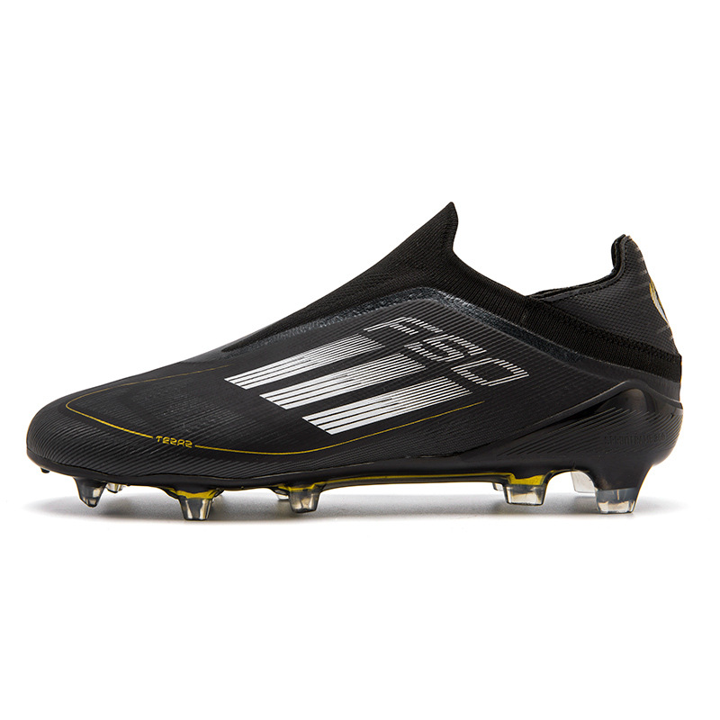 New 2025 Mid-Top Football Shoes Football Shoes for Teenagers, Primary and Secondary School Students Cross-Border Competition Spikes