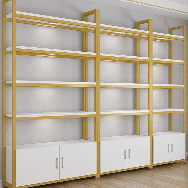 Bookshelf Multi-Layer Floor-Standing Storage Rack Storage Rack Display Rack Storage Rack Combination File Cabinet Iron Display Cabinet Shelf