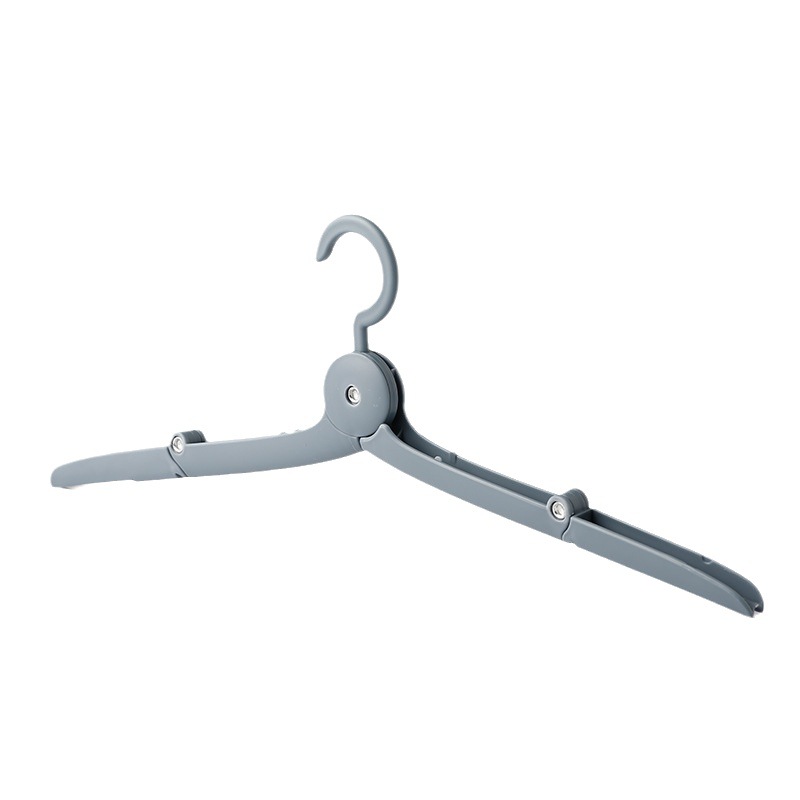 Picture of Folding Clothes Hanger Portable Travel Clothes Hanging Travel Multifunctional Clothes Retractable Clothes Hanger Household Clothes Support Clip