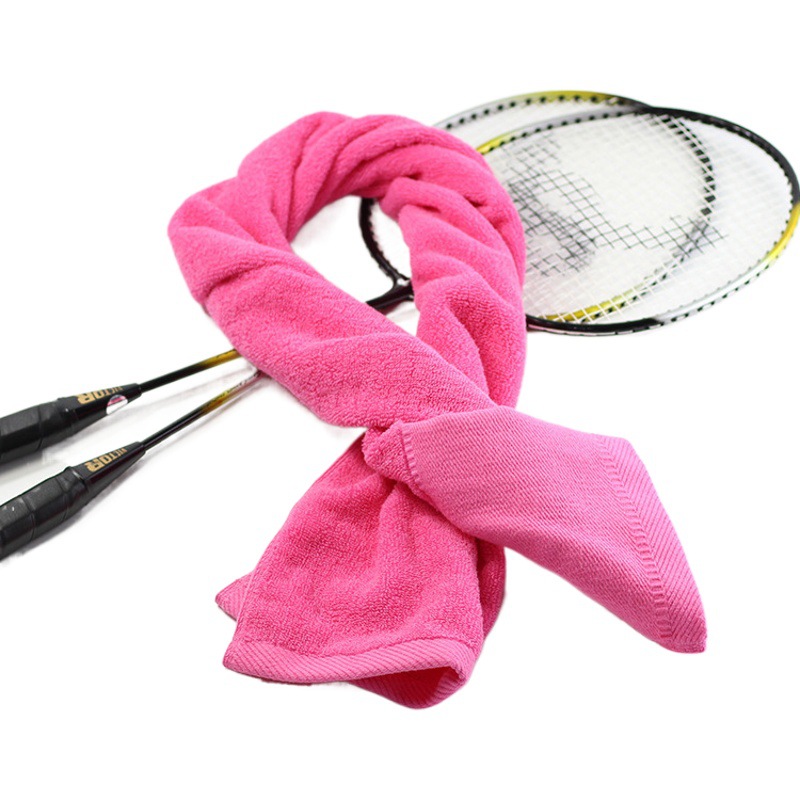 Cotton Sports Towel Customized Running Extended Sweat Towel 32*110 Golf Basketball Football Fitness Sports Towel