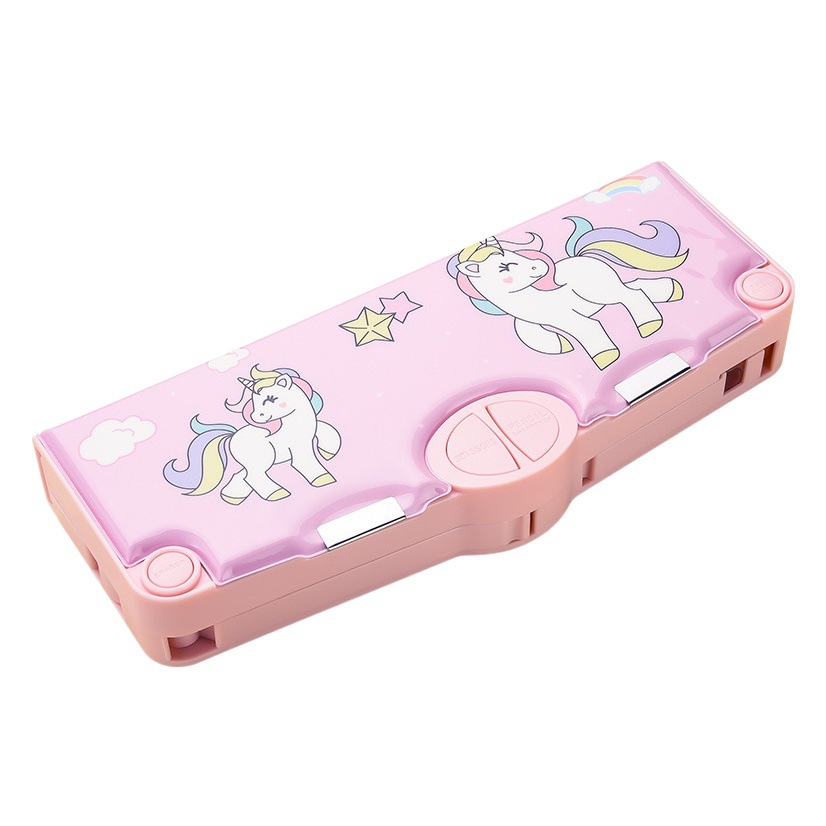 Multi-functional primary school stationery box boys and girls pencil case creative storage box high-level large-capacity children's pencil case