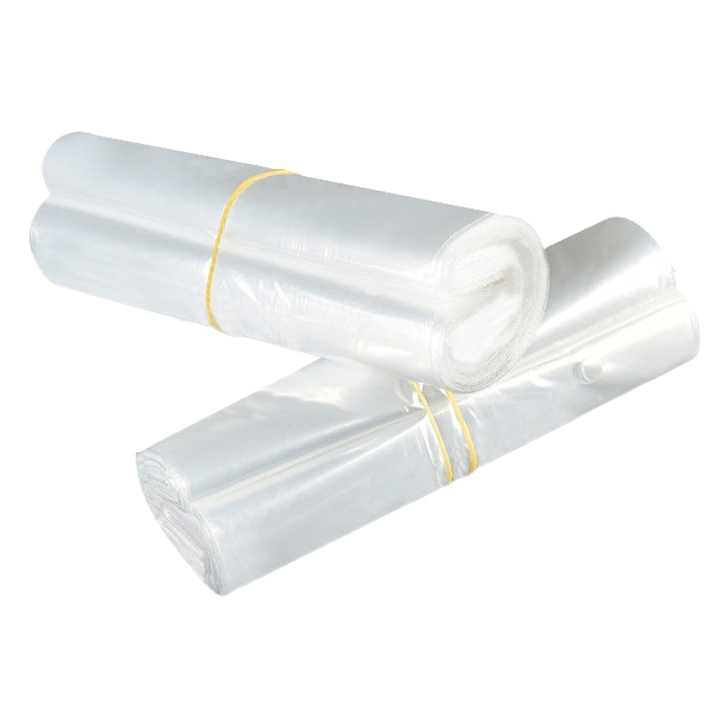 Spot Pe Long Flat Flap Pocket Pants Slender Plastic Bag Width 15cm Word Brush Tube Sapling with Fishing Rod Packaging Bag Batch