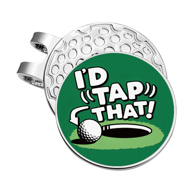 Picture of Golf cap clip magnetic ball mark metal mark cross-border hot sale