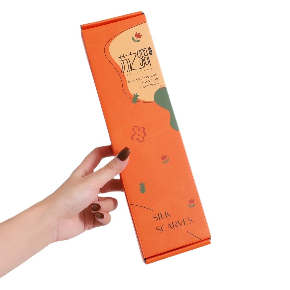 New Dragon Year Teacher's Day Scarf Gift Box Scarf suit Christmas Mother's Day Gift Box Printed logo Manufacturers