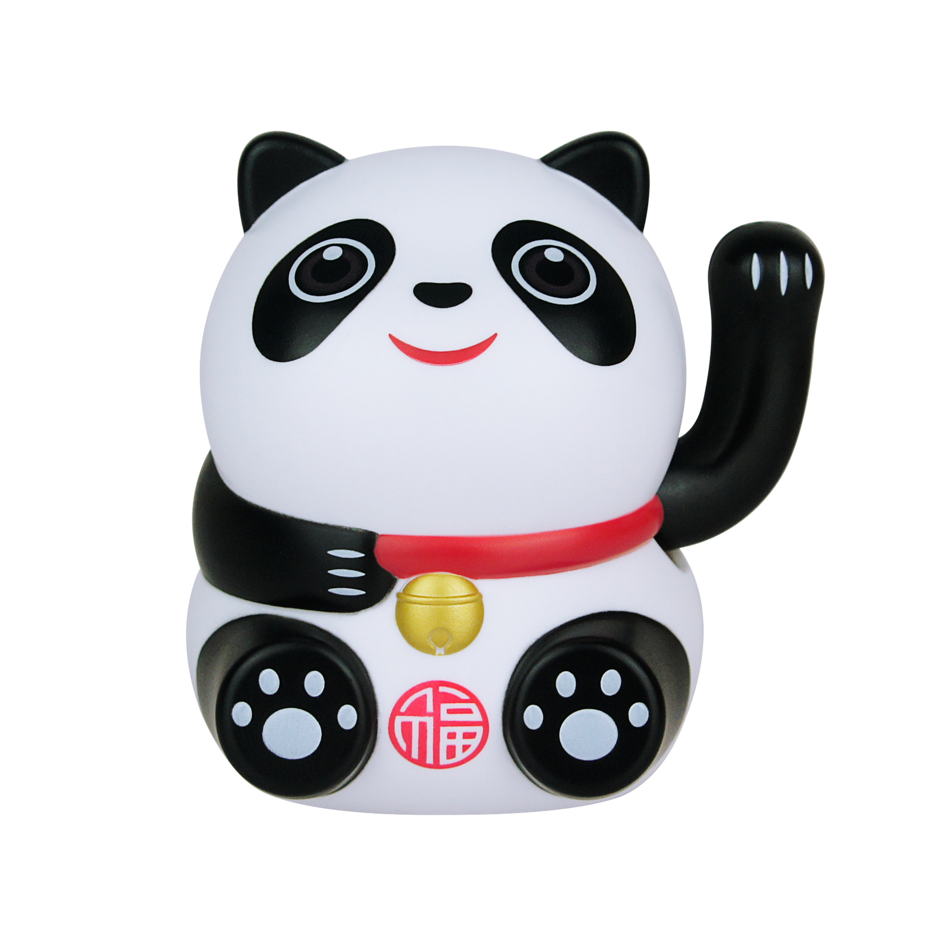 Picture of Car solar big head lucky cat creative cute Japanese home nodding cat shop front desk lucky cat ornaments