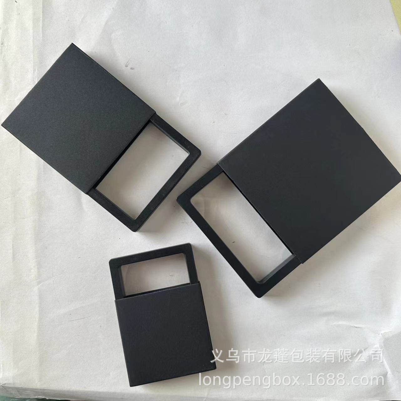 70c/90c/110c Paper Set Amazon PE Suspension Box Paper Set Jewelry Packaging Display Box Promotion