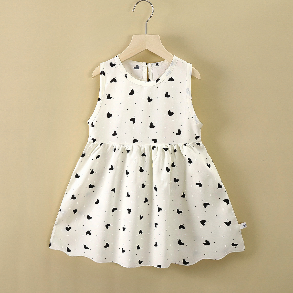 Picture of Girls' Dress Cotton Silk Summer New Style Medium and Large Children's Princess Dress Vest Dress Korean Style Girls' Dress Children's Clothing Wholesale