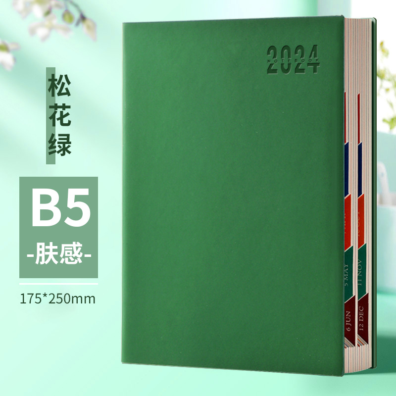 Picture of 2025 Schedule, 365-Day Daily Planner, One Page Per Day, Diary, Notepad, Time Management Notes