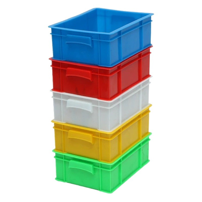 Small Turnover Box Blue F320 Thick Small Plastic Box Auto Parts Storage Box Turtle Fish Raising Box