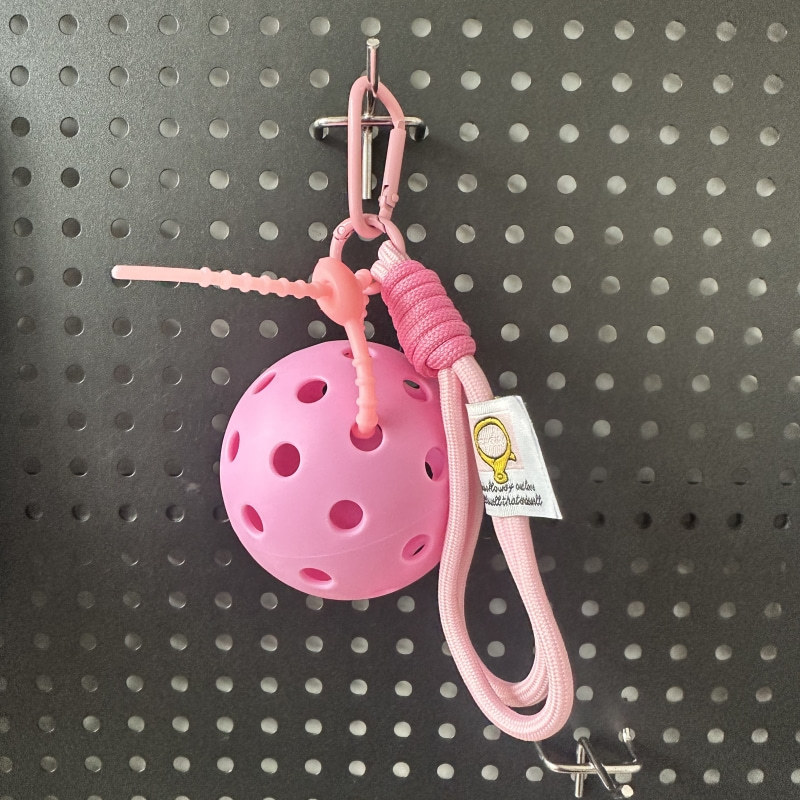 Picture of In-Stock Pickleball Pendants, Pickleball Merchandise, Novel Pickleball Pendants, Mini Pickleball Pendants, Pickleball Pendant Gifts