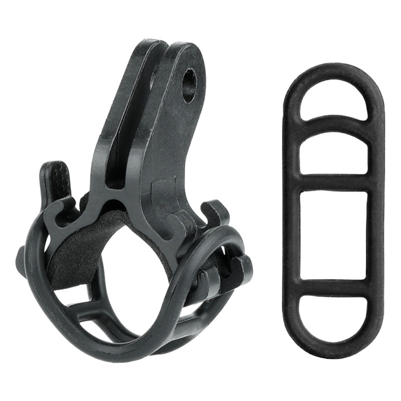 Bicycle Flashlight Lamp Clip Suitable for Windbreaker Installation Competition Number Plate Fixing Clip Compatible with Gopro Interface