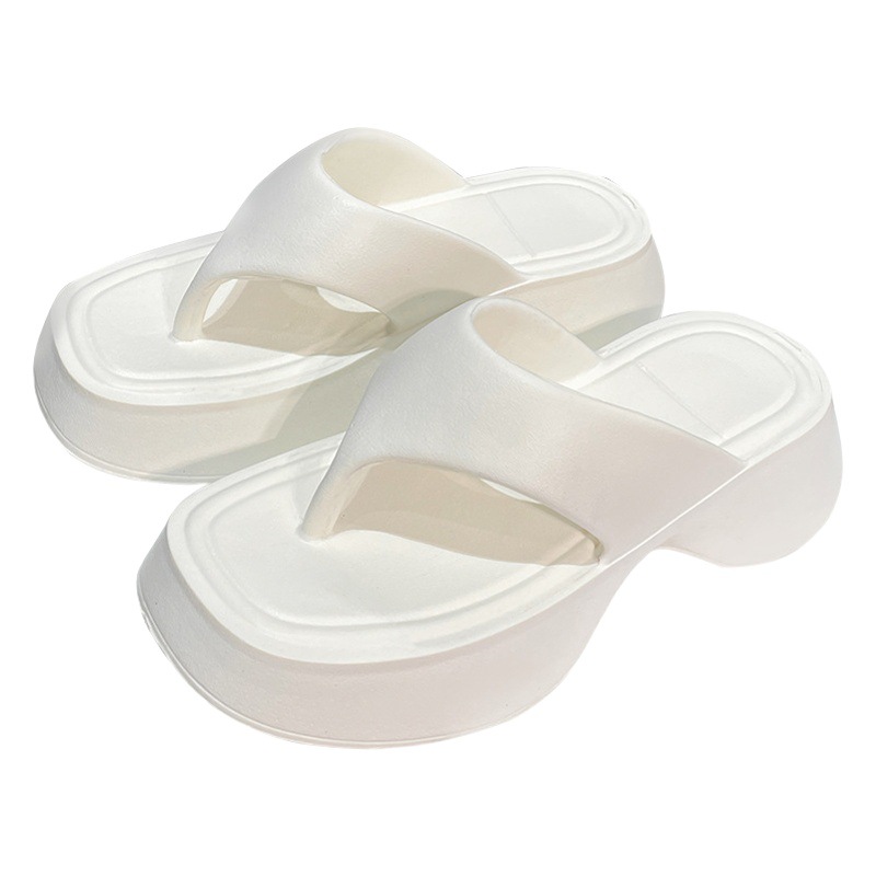 Wedge slippers women's summer slope flip-flops classic Joker style EVA slippers wedge thick bottom factory wholesale