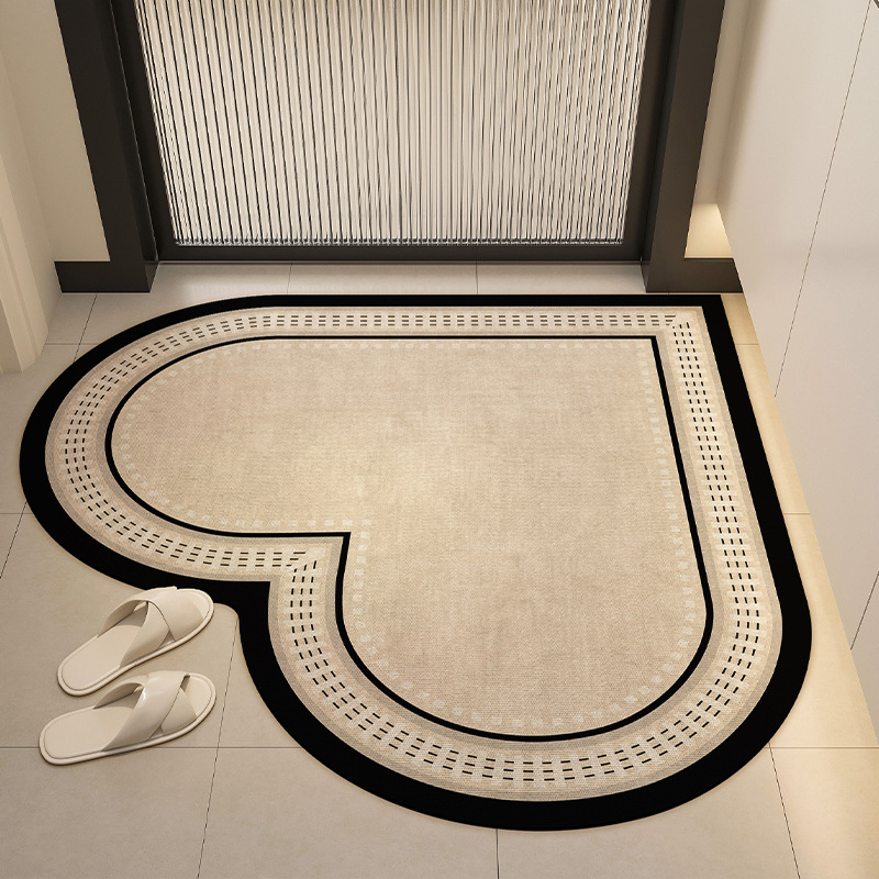 Picture of Cross-border Wholesale Diatom Mud Floor Mat Bathroom Absorbent Foot Mat Simple Dirty Resistant Anti-skid Mat Household Kitchen Tianjin Floor Mat