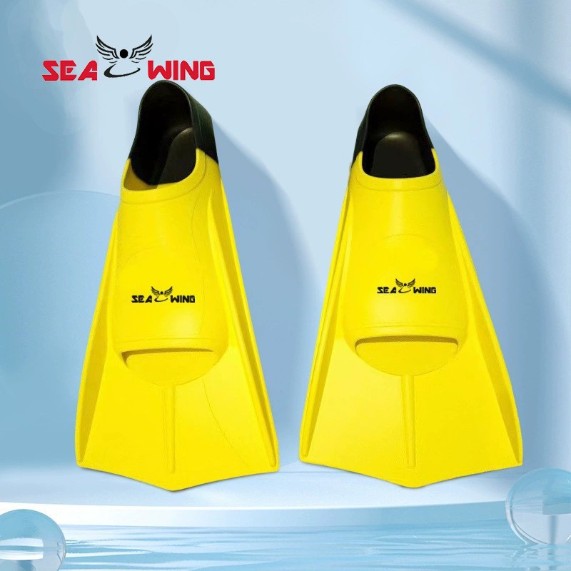 Picture of Free diving flippers for men and women diving swimming frog shoes swimming frog lightweight diving feet silicone short flippers training professional