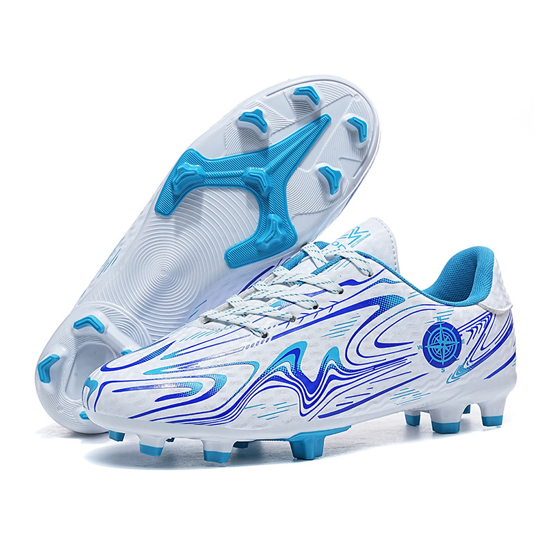 Children's Football Shoes Long Nail Lawn Student Boys sneaker TF Crushed Nail Women's Training Shoes Teenagers Game Shoes