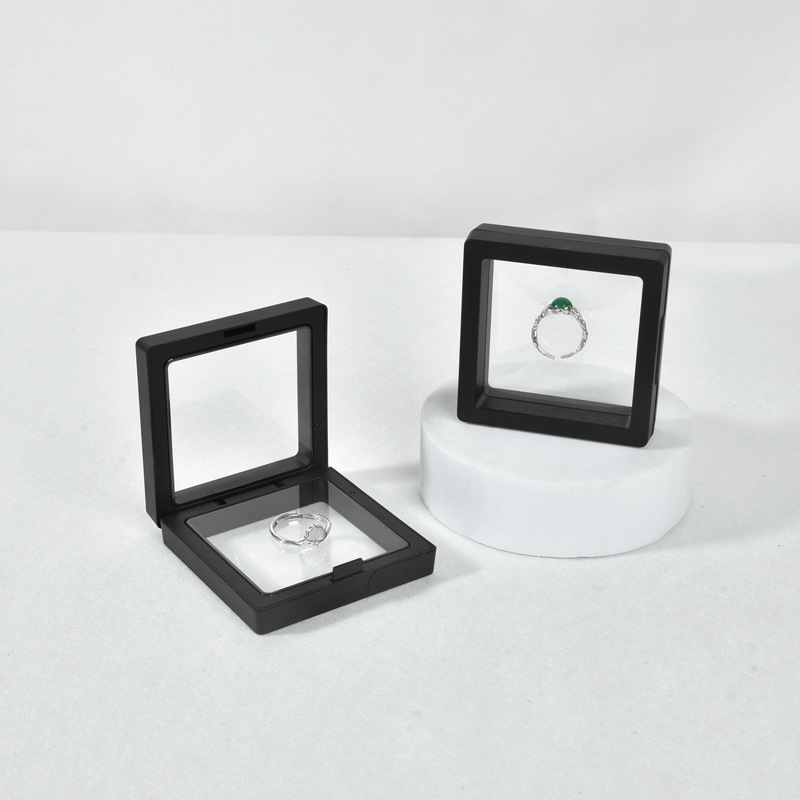 A special acrylic box PE packaging box necklace bracelet ring earring box single shot does not send