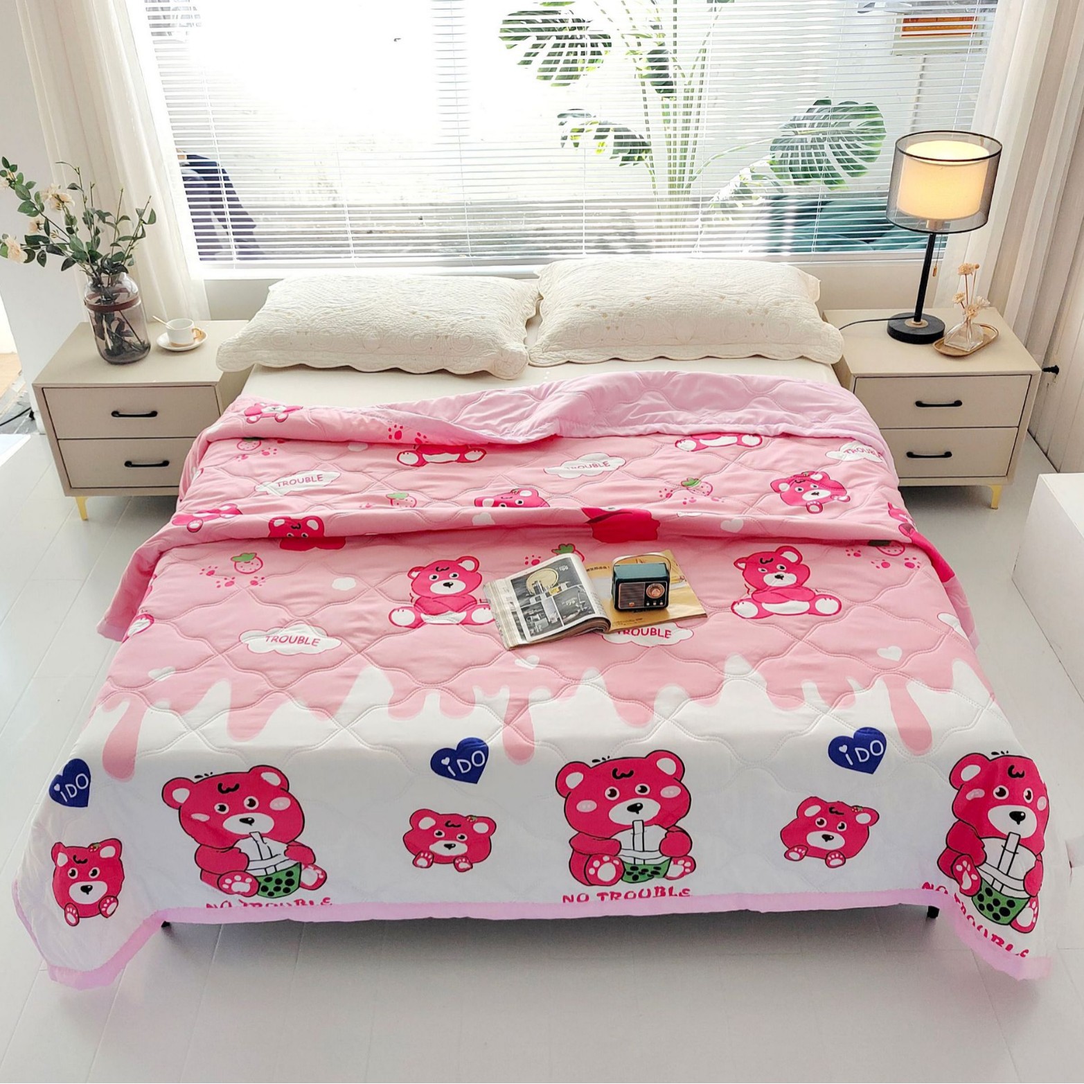 Picture of New store celebration gift quilt summer quilt air conditioning quilt opening gift quilt will sell gift quilt thin quilt printable lo