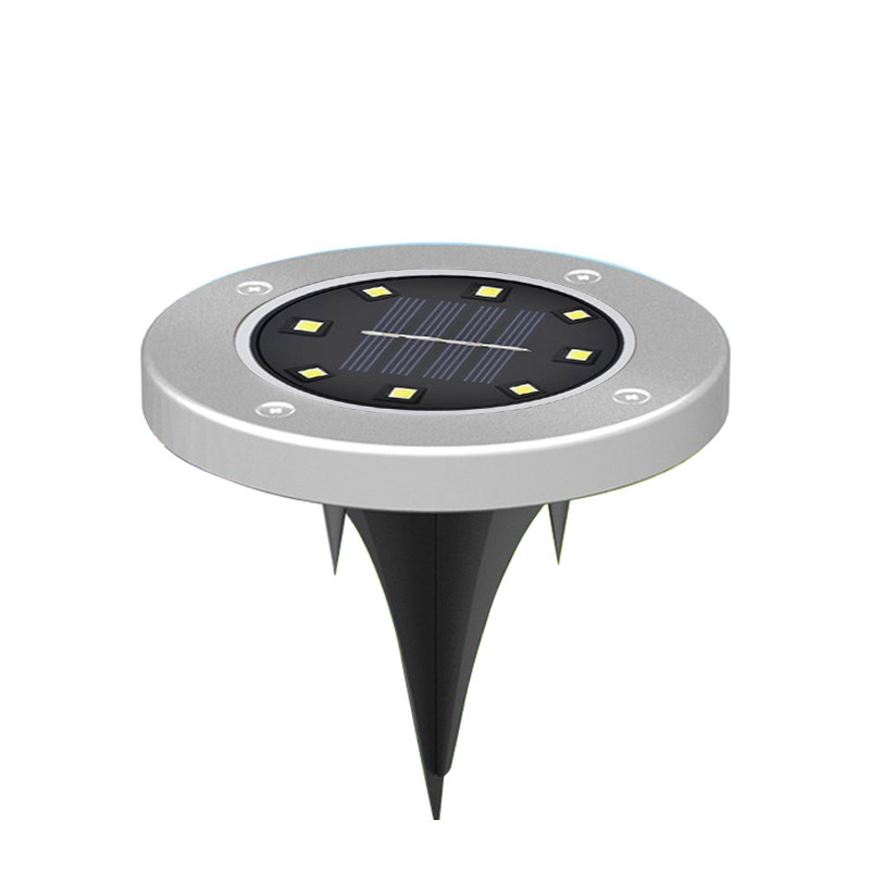 New Cross-Border 8Led Solar Underground Light Outdoor Lighting